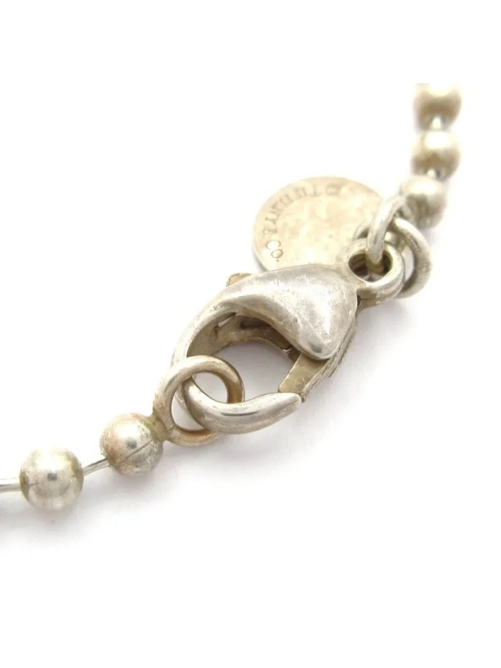 Tiffany & Co Necklace Return to Tiffany Heart Silver Ball Chain